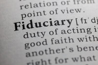 Definition of Fiduciary in dictionary