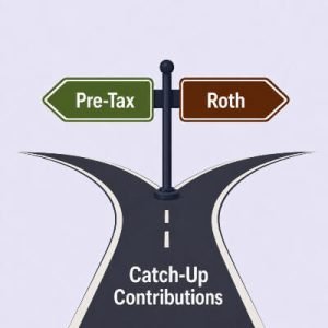 401(k) Catchup Fork in the Road